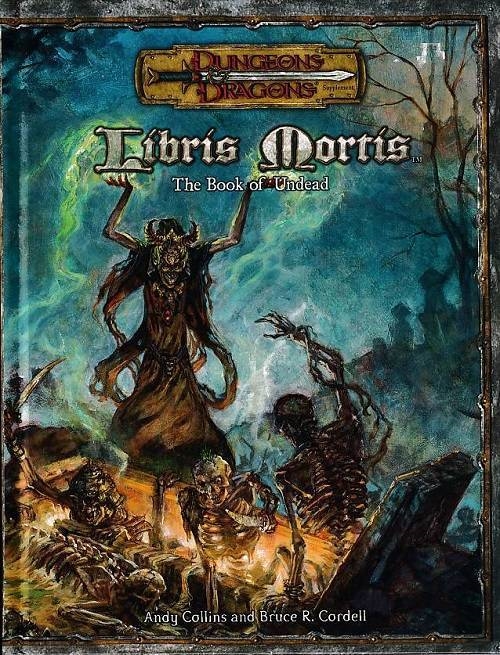 Dungeons & Dragons 3.5 - Libris Mortis - The Book of Undead (B Grade) (Genbrug)